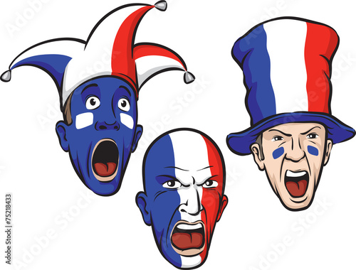football fans from France