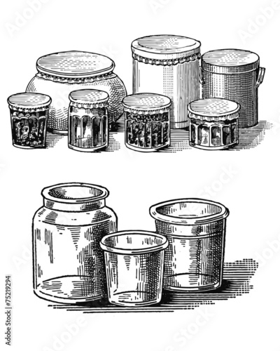 Pots à confitures