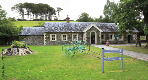 Traditional Farms Entrance in Muckross gardens.