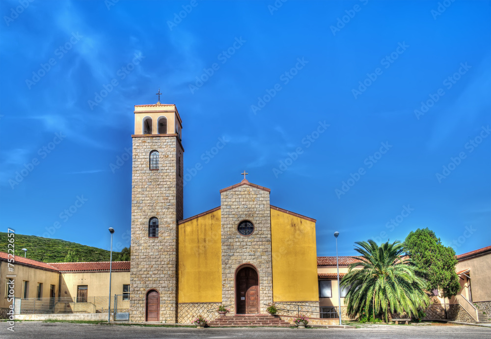 Santa Maria la Palma church in hdr