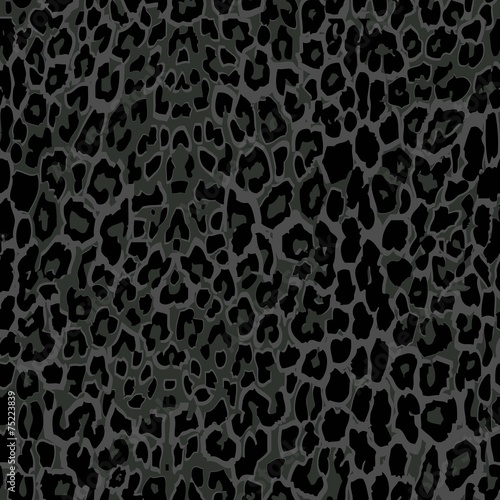 seamless black leopard print.