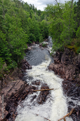 Cascading water photo