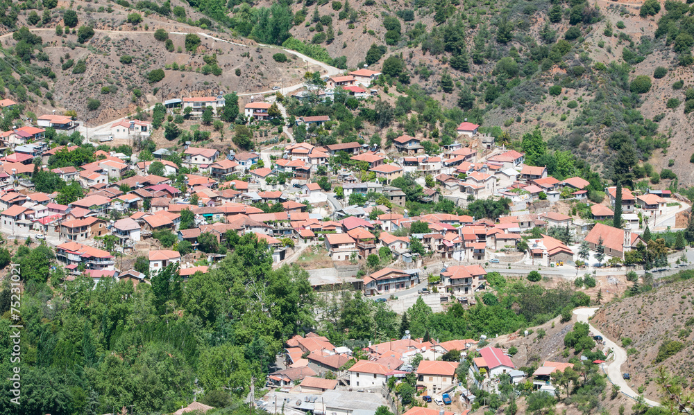 Kampos mountain Village, Cyprus