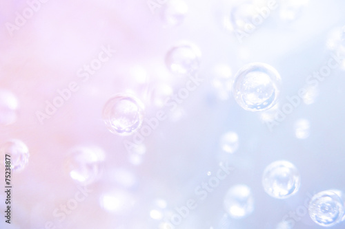 Canvas Print bubbles
