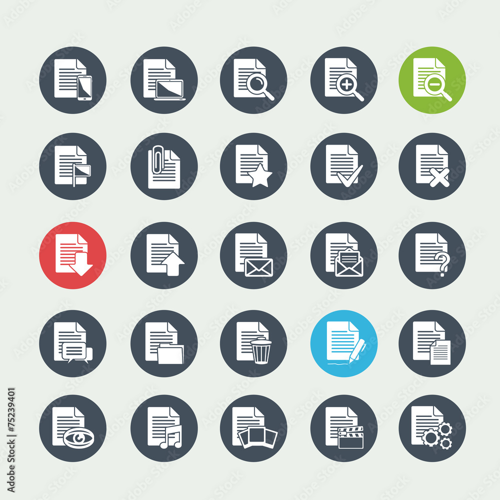 Document File icons Document File icons