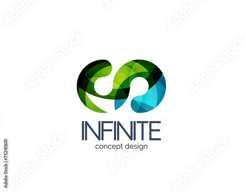 Infinity business logo concept