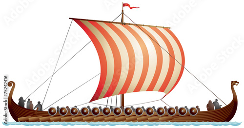 Viking ship, Longship, Drakkar