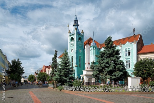 Town Hall of Mukachevo, Western Ukraine photo