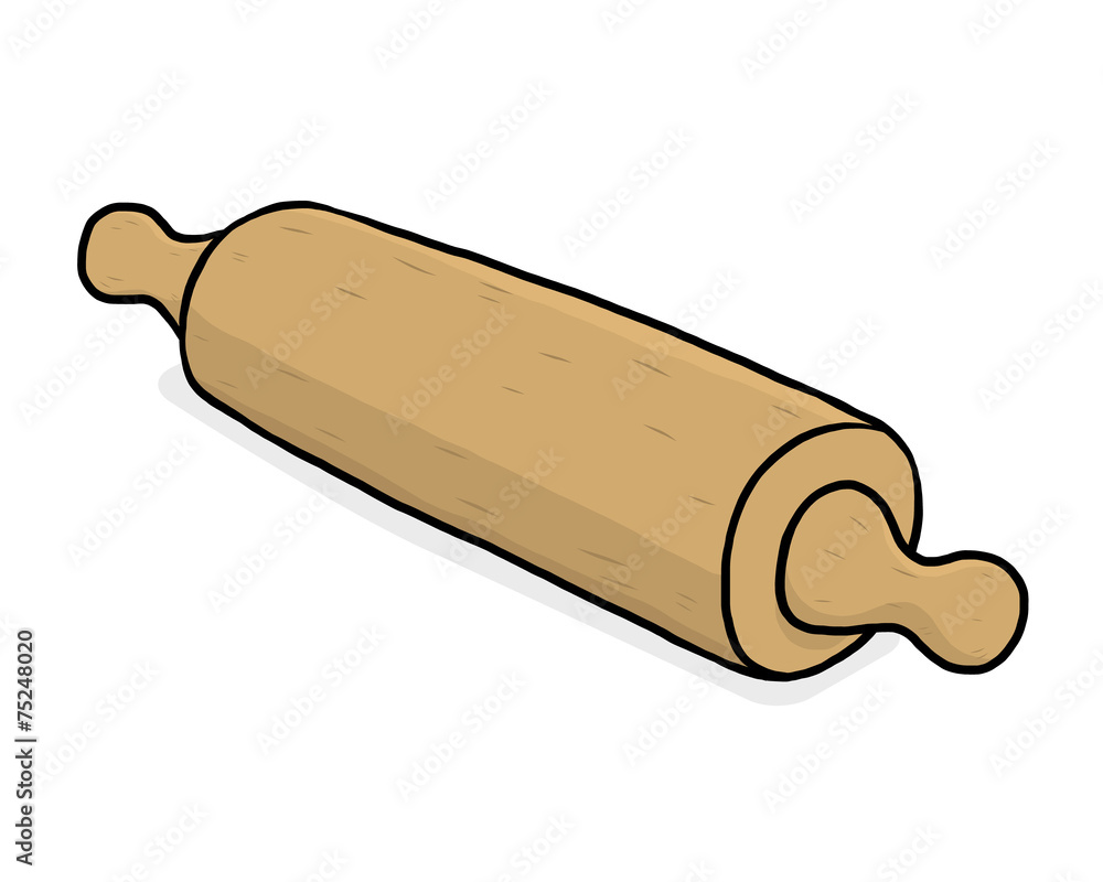 wooden kitchen roller