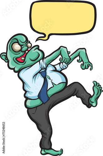 angry zombie boss
