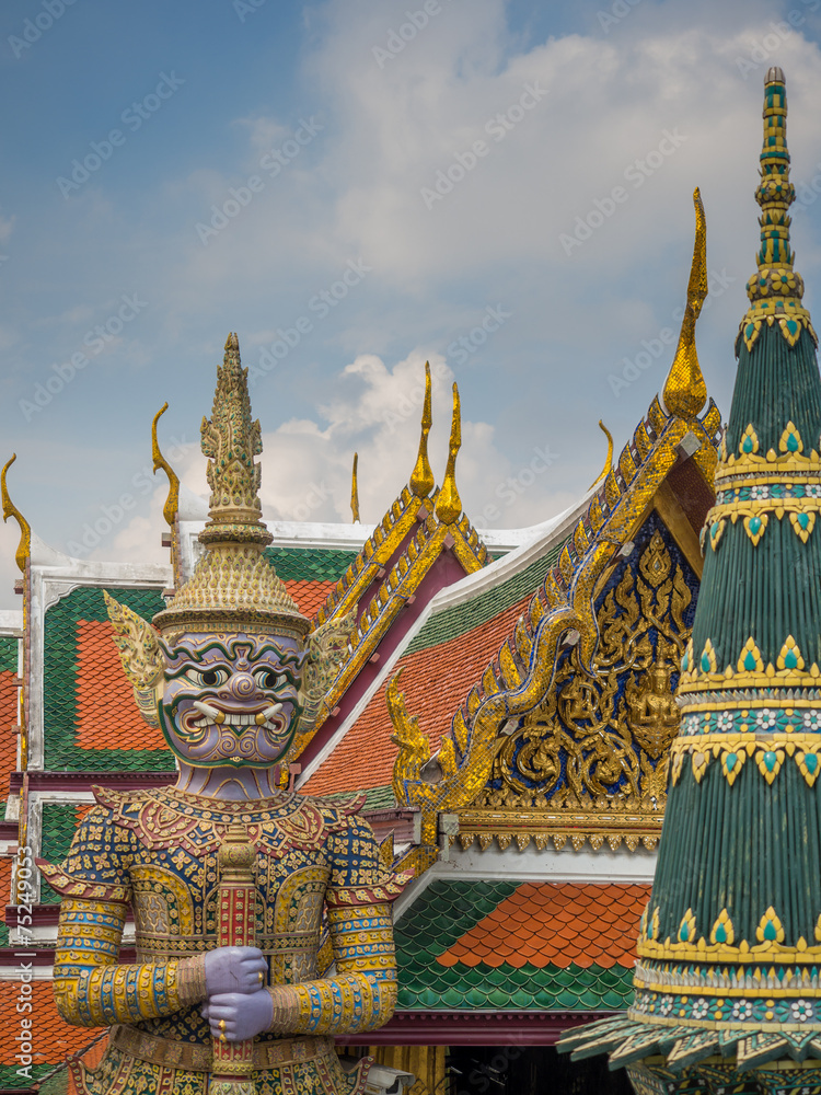 Fototapeta premium Wat Phra Kaeo. Bangkok