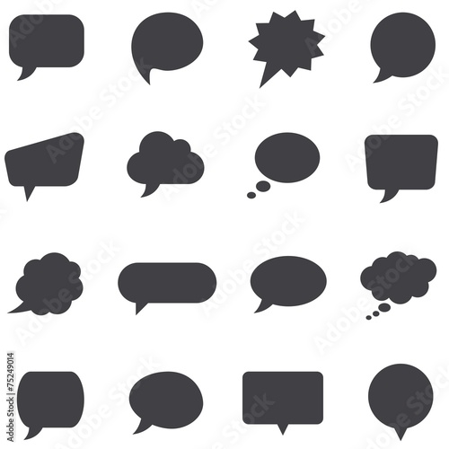 Speech bubbles