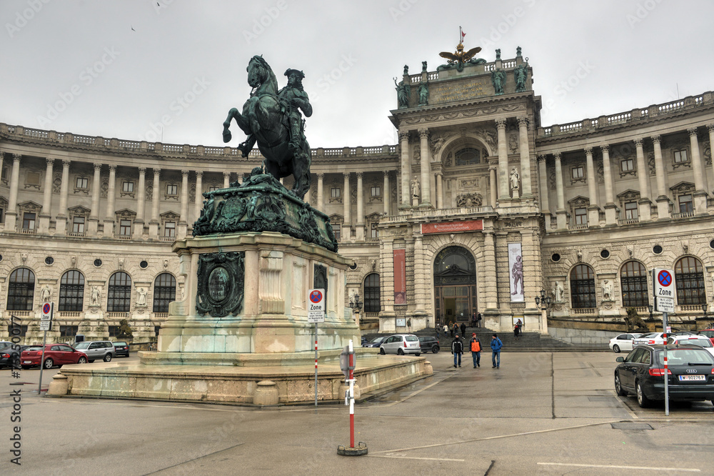 Obraz premium Austrian National Library - Vienna, Austria