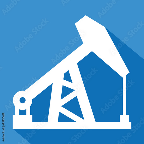 Logo puits. Pétrole.