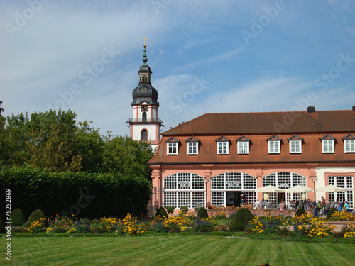 Lustgarten, Orangerie und Schloss in Erbach photo