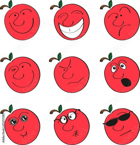 apple smilies