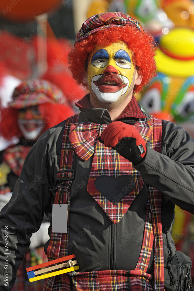 Clown im Karneval