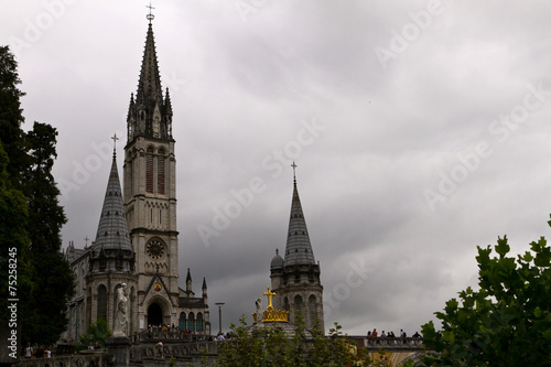 Basilika Notre Dame  Wallfahrtsort Lourdes