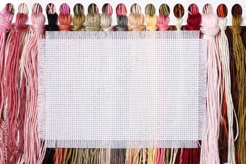 Background, cross-stitch
