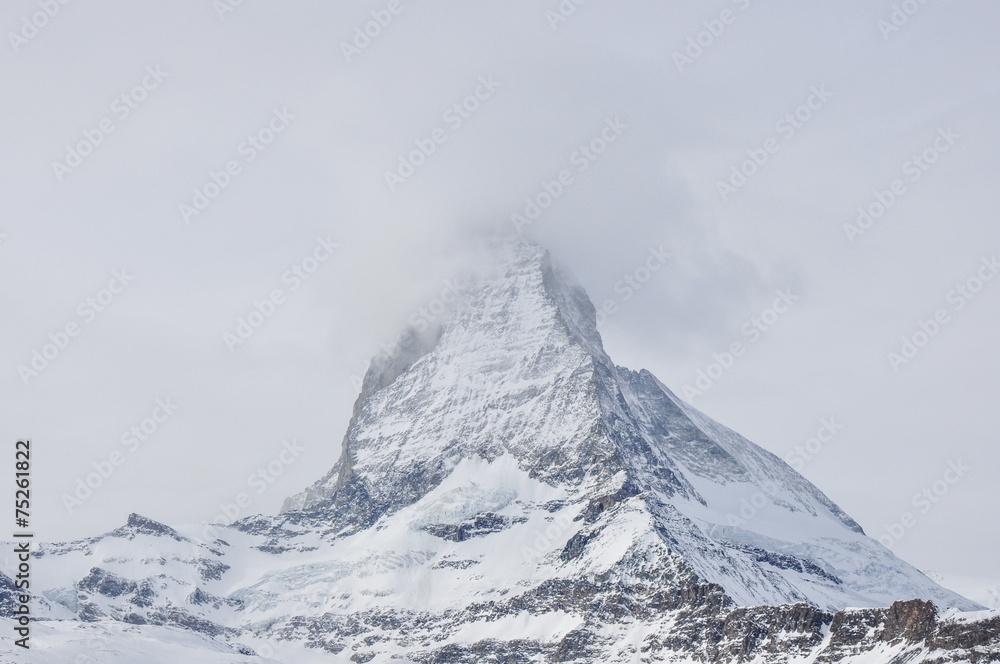 Zermatt, Dorf, Schweizer Berge, Alpen, Jubiläum, Wallis, Winter