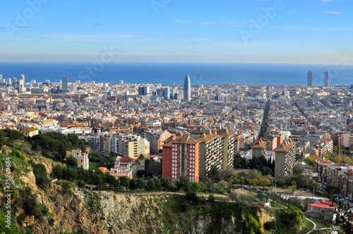 Barcelona skyline © Arseniy Krasnevsky