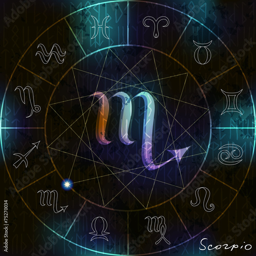 Scorpio astrological symbol