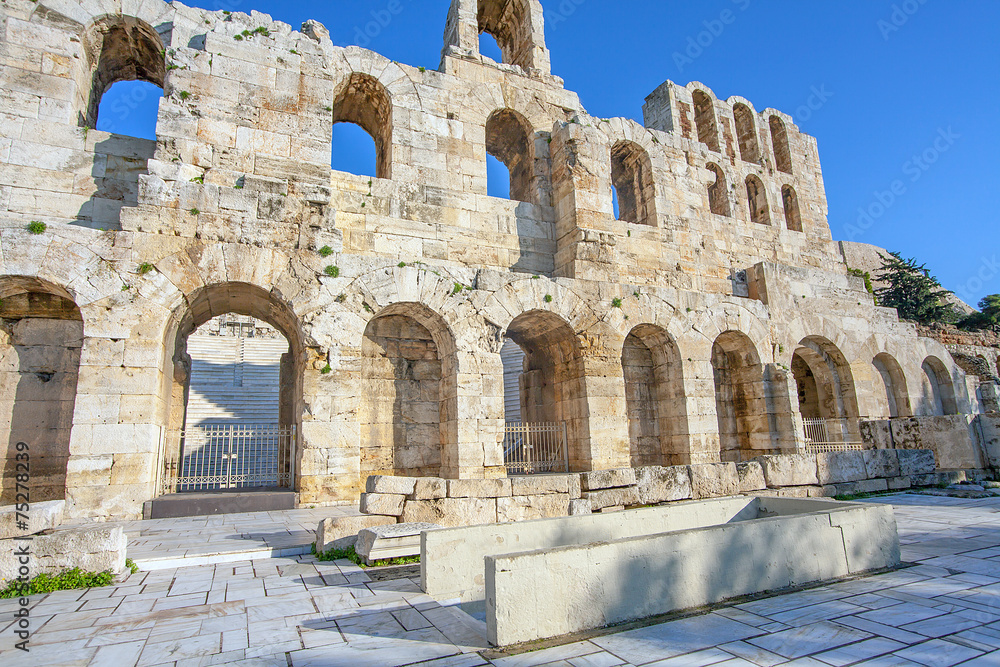Amphitheater Akropolis in Athen