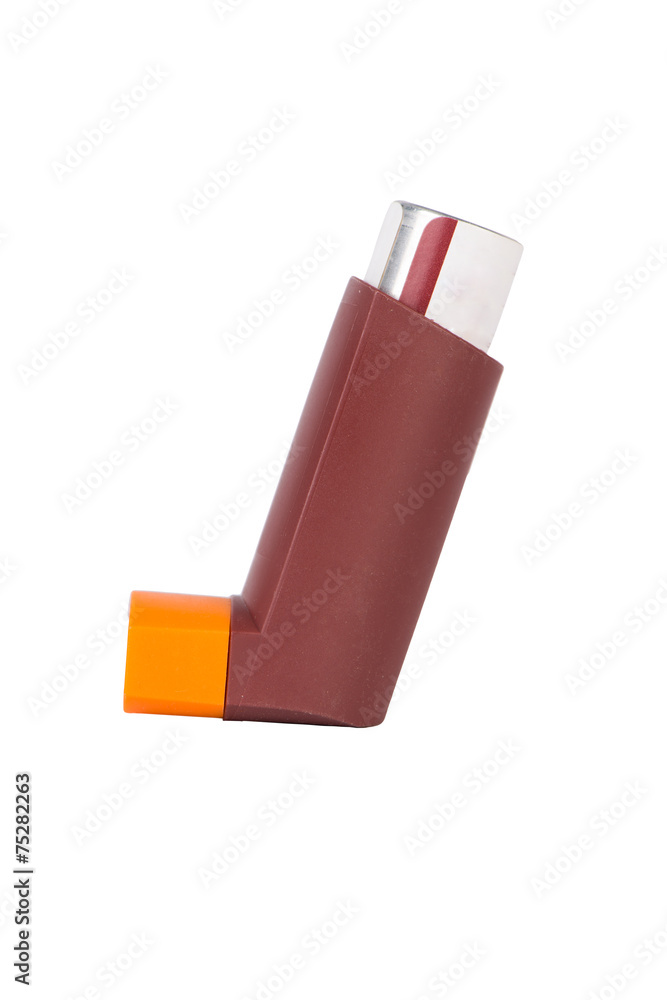 Brown Asthma inhaler Stock Photo Adobe Stock