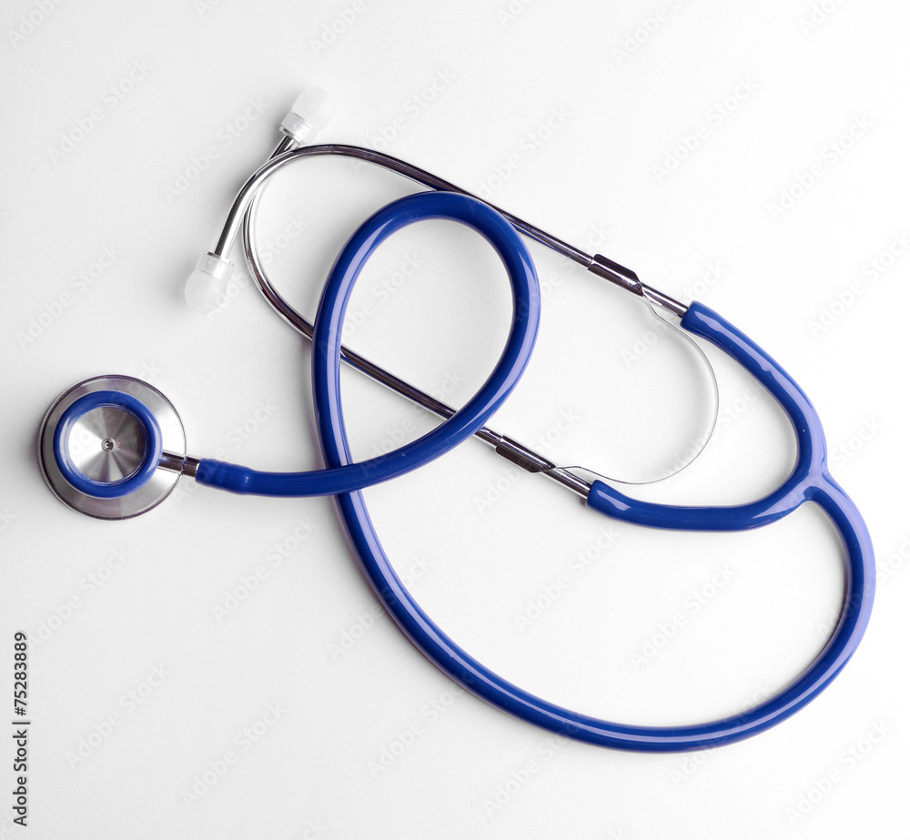 Stethoscope isolated on white Stethoscope isolated on white