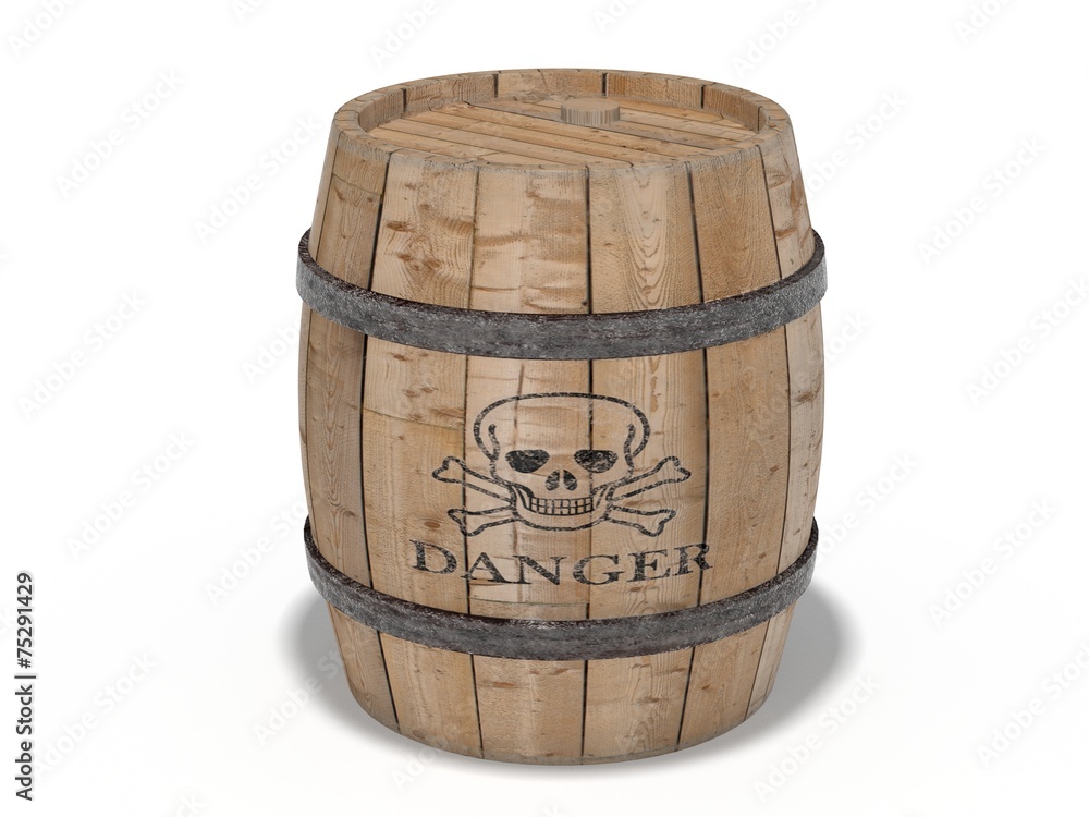 Obraz premium Gunpowder barrel