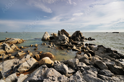 Rocks on the coast