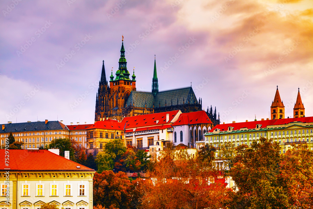 Fototapeta premium The Prague castle close up