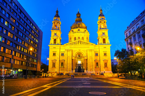St. Stephen basilica in Budapest, Hungary © andreykr