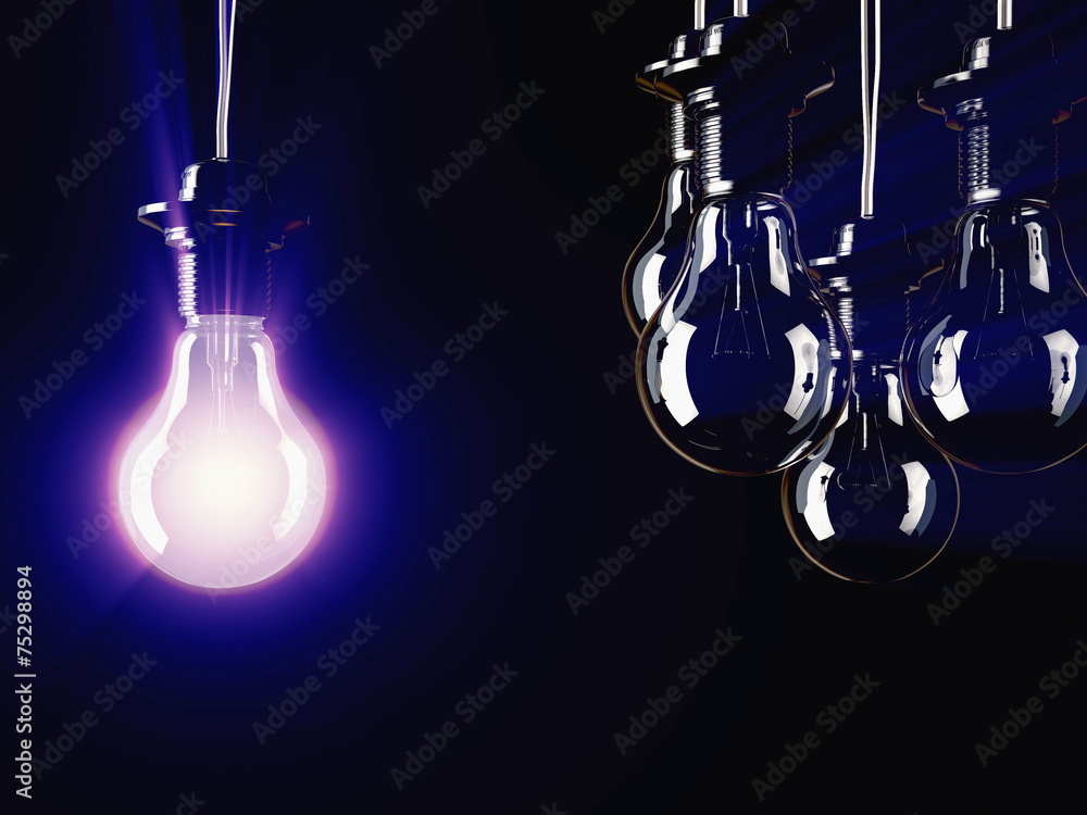 illuminated fluorescent light bulb illuminated fluorescent light bulb