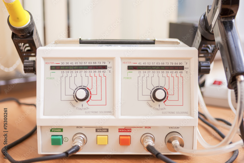 Fototapeta premium Laboratory Soldering Station