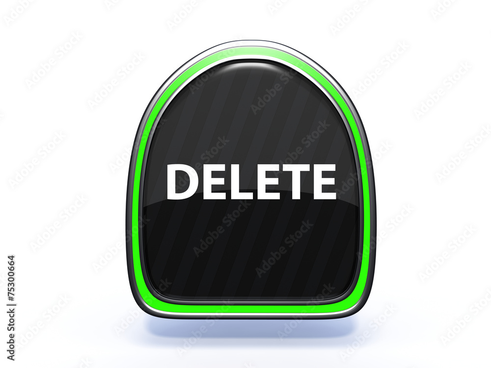 delete pick icon on white background delete pick icon on white background