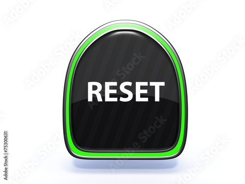 Obraz na płótnie reset pick icon on white background