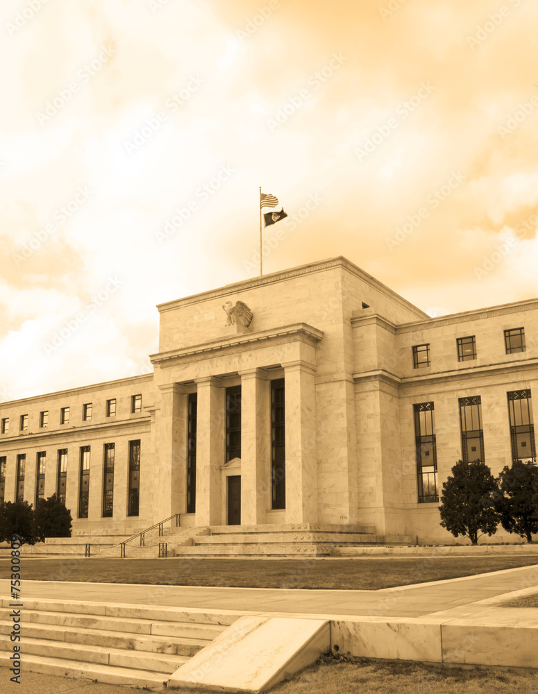 Obraz premium headquarter of the Federal Reserve in Washington, DC,