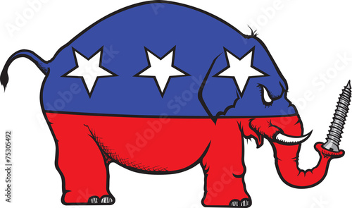 GOP Mean Elephant