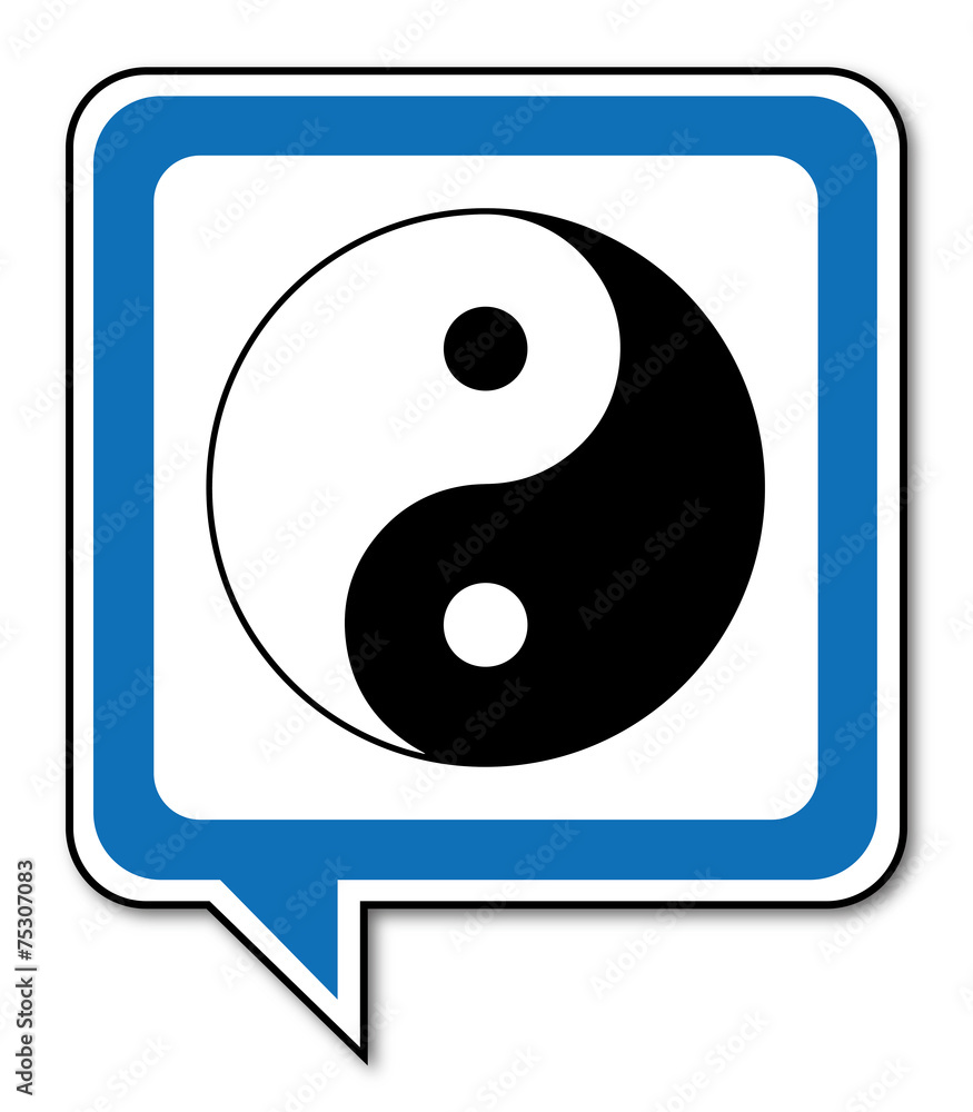Logo yin yang. Logo yin yang.
