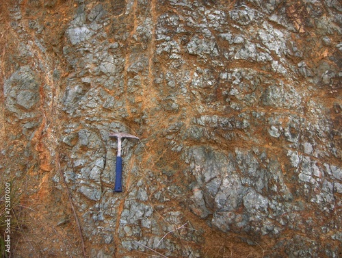 Rocce ofiolitiche del Monte Argentario - Italia photo