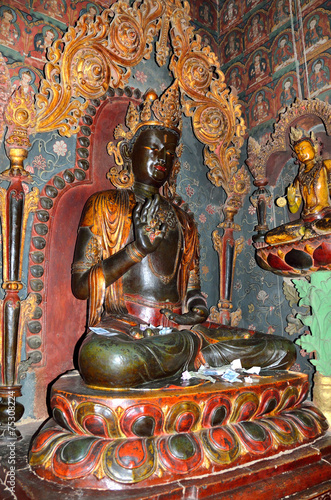 Тибет, Гьяндзе, монастырь Пелкор Чоде, будда