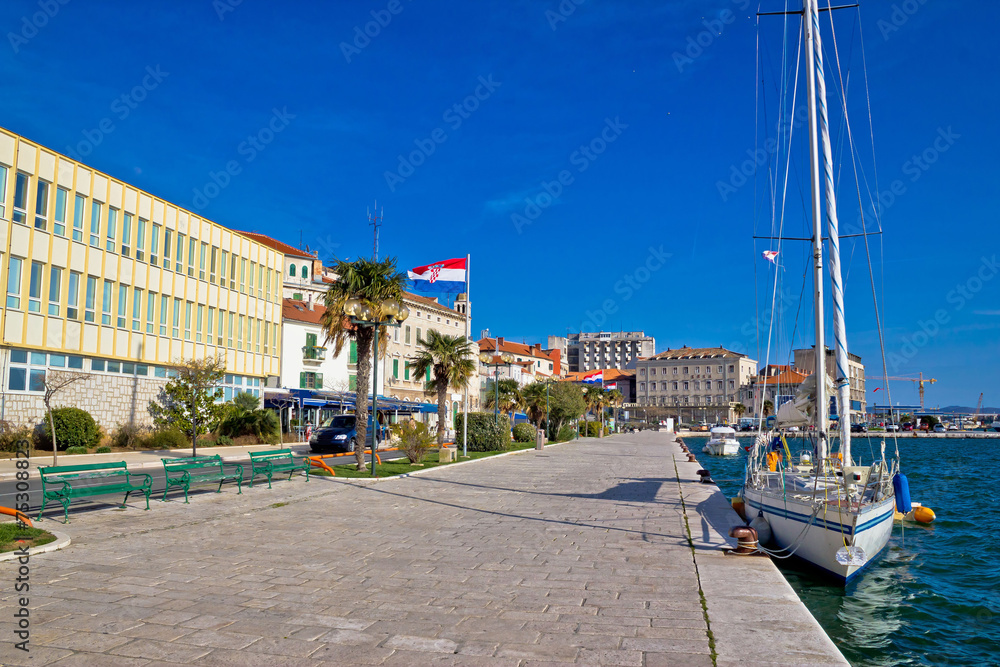 Obraz premium City of Sibenik waterfront view