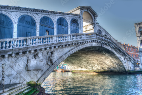 rialto bridge under a gray sky © Gabriele Maltinti