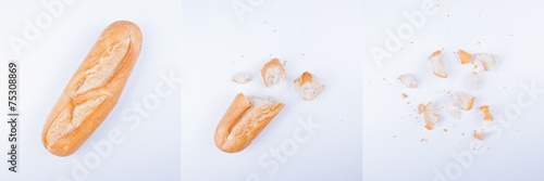 Bread triptych photo