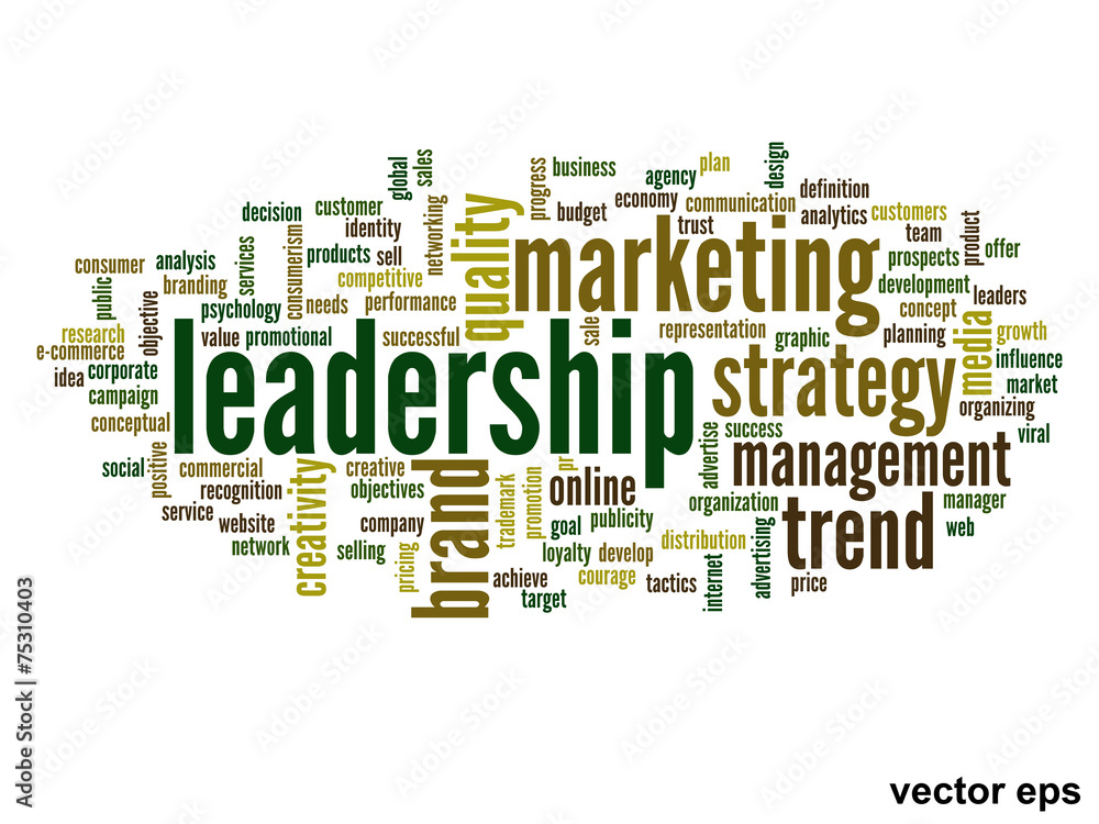 Vector conceptual business word cloud Vector conceptual business word cloud