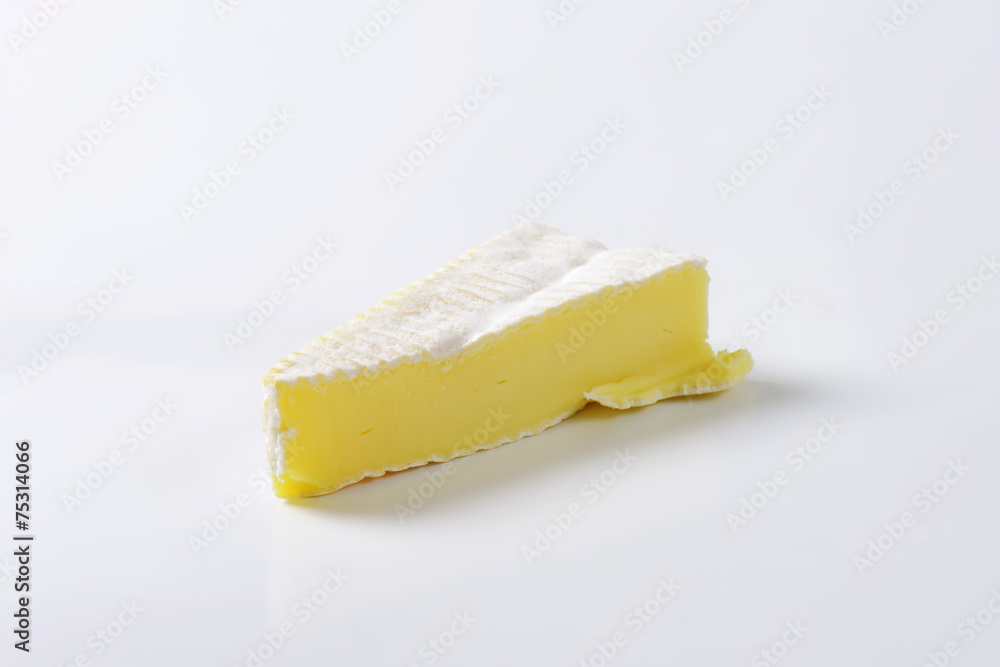 Soft cheese with thin white rind
