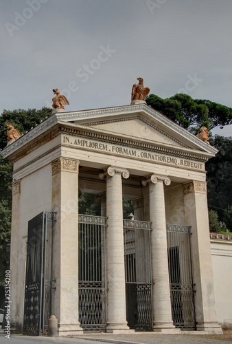 Photography monument de rome