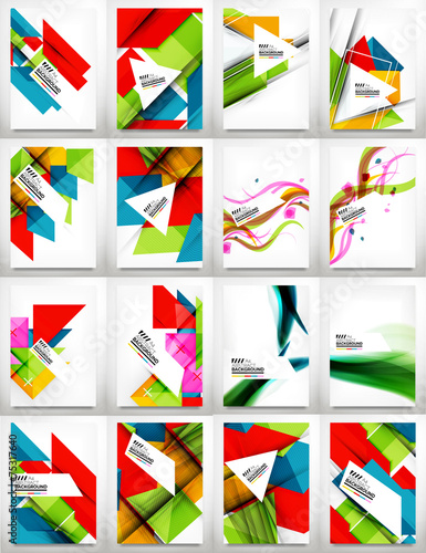 Free Download Flyers, Brochure Design Template Set - GFXLoad