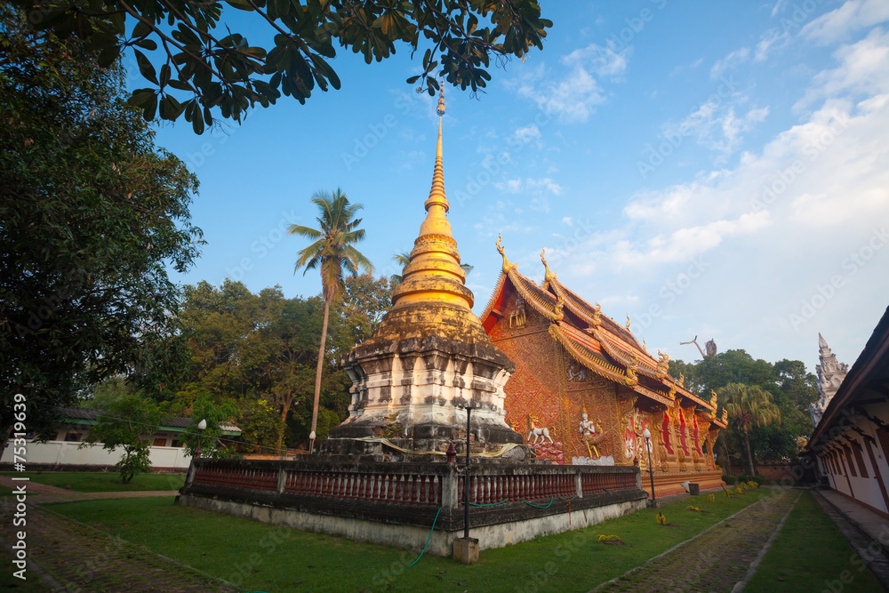 Fototapeta premium Wat phra that lampang luang, Thailand